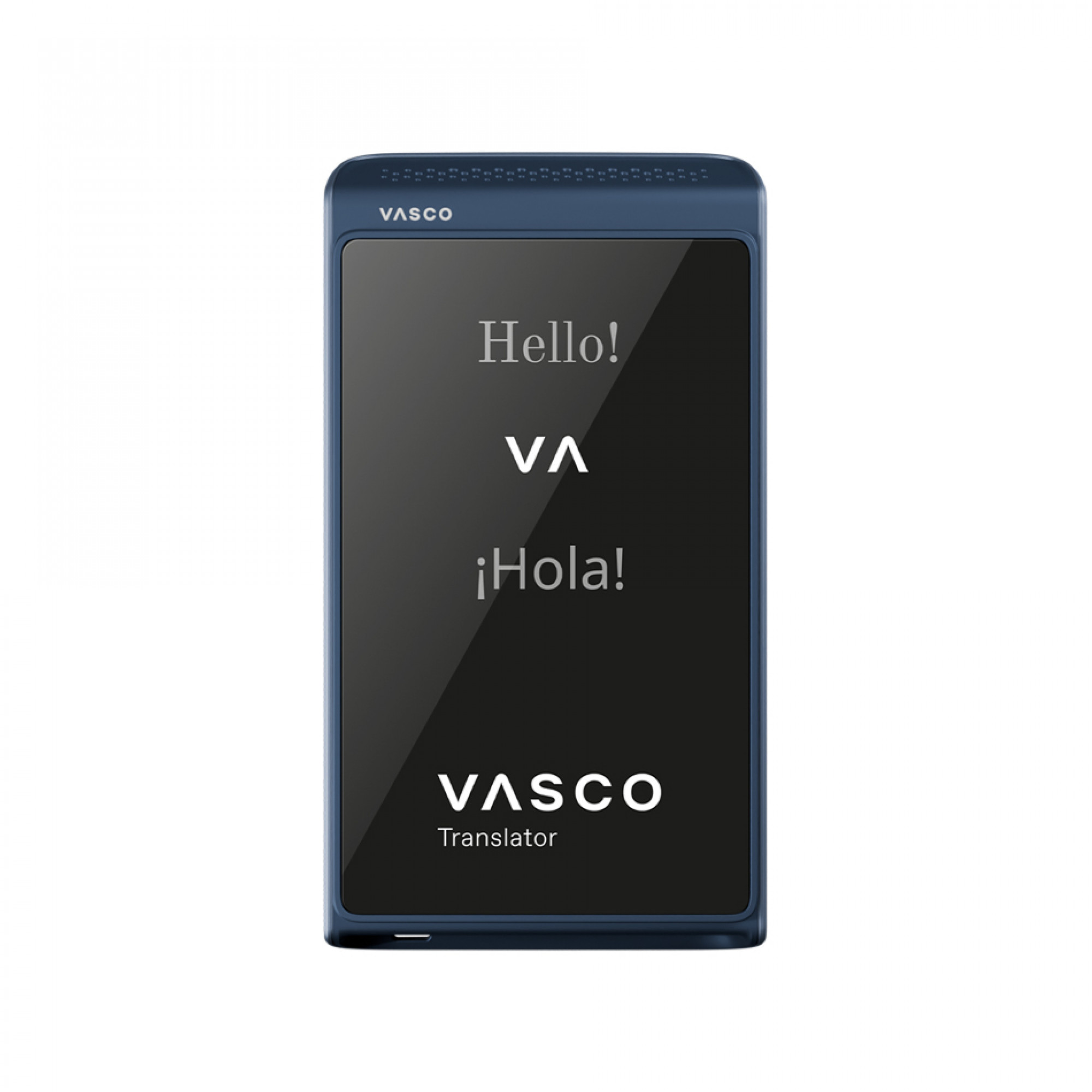 Голосовой переводчик с функцией клонирования голоса Vasco Translator Q1 Slate Blue